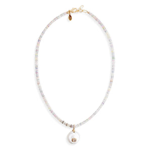 Gemburst Diamond Sorbet Rainbow Sapphire Necklace Joie DiGiovanni