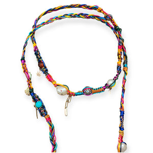 Whimsical Rainbow Smoking Day Dream Diamond Rockstar Lariat Joie DiGiovanni Necklace Joie DiGiovanni