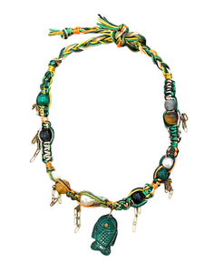 MALICHITE GLOW FISH ROCKSTAR NECKLACE Joie DiGiovanni Necklace Joie DiGiovanni