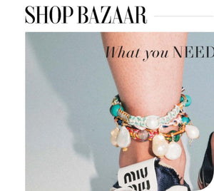 TROPICAL CHERRY ROCKSTAR ANKLET X ShopBAZAAR Joie DiGiovanni Anklet Joie DiGiovanni