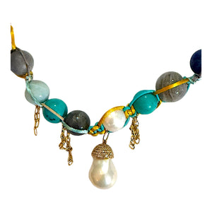 SUMMER DIAMOND DREAMS ROCKER CHOKER Joie DiGiovanni Necklace Joie DiGiovanni
