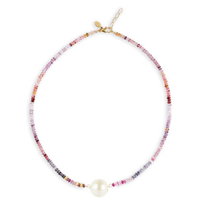 Cotton Candy Pearl Necklace Joie DiGiovanni