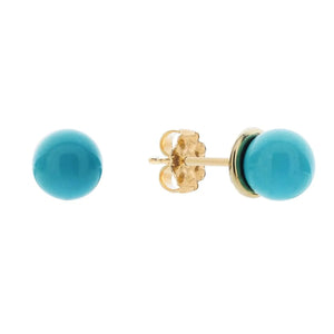 Floating Turquoise Stud Earrings Joie DiGiovanni